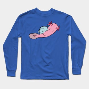 Little Elephant Big Axolotl Long Sleeve T-Shirt